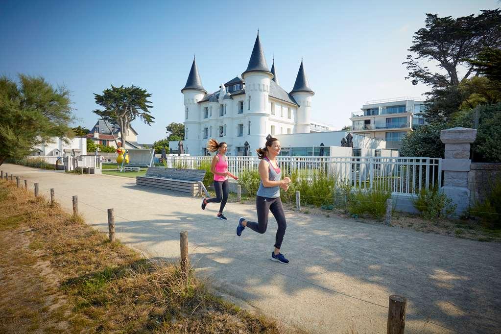 Hotel Chateau Des Tourelles - Relais Thalasso & Spa Pornichet Exterior foto