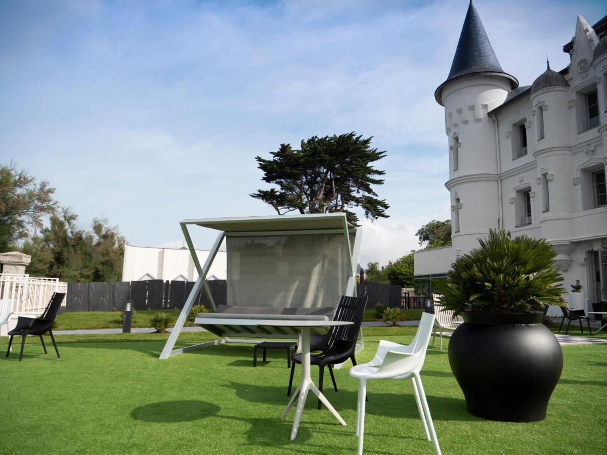 Hotel Chateau Des Tourelles - Relais Thalasso & Spa Pornichet Exterior foto