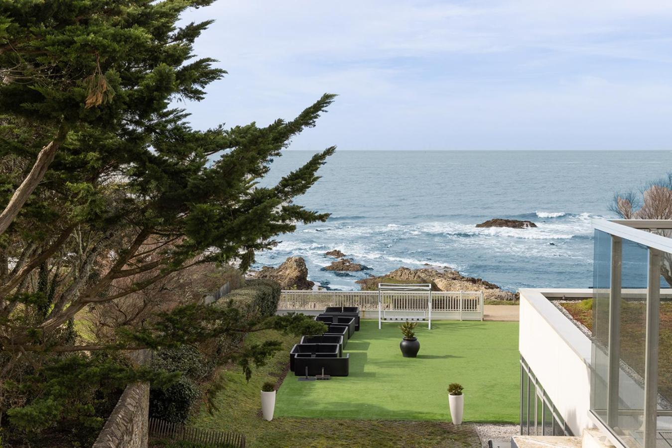 Hotel Chateau Des Tourelles - Relais Thalasso & Spa Pornichet Exterior foto
