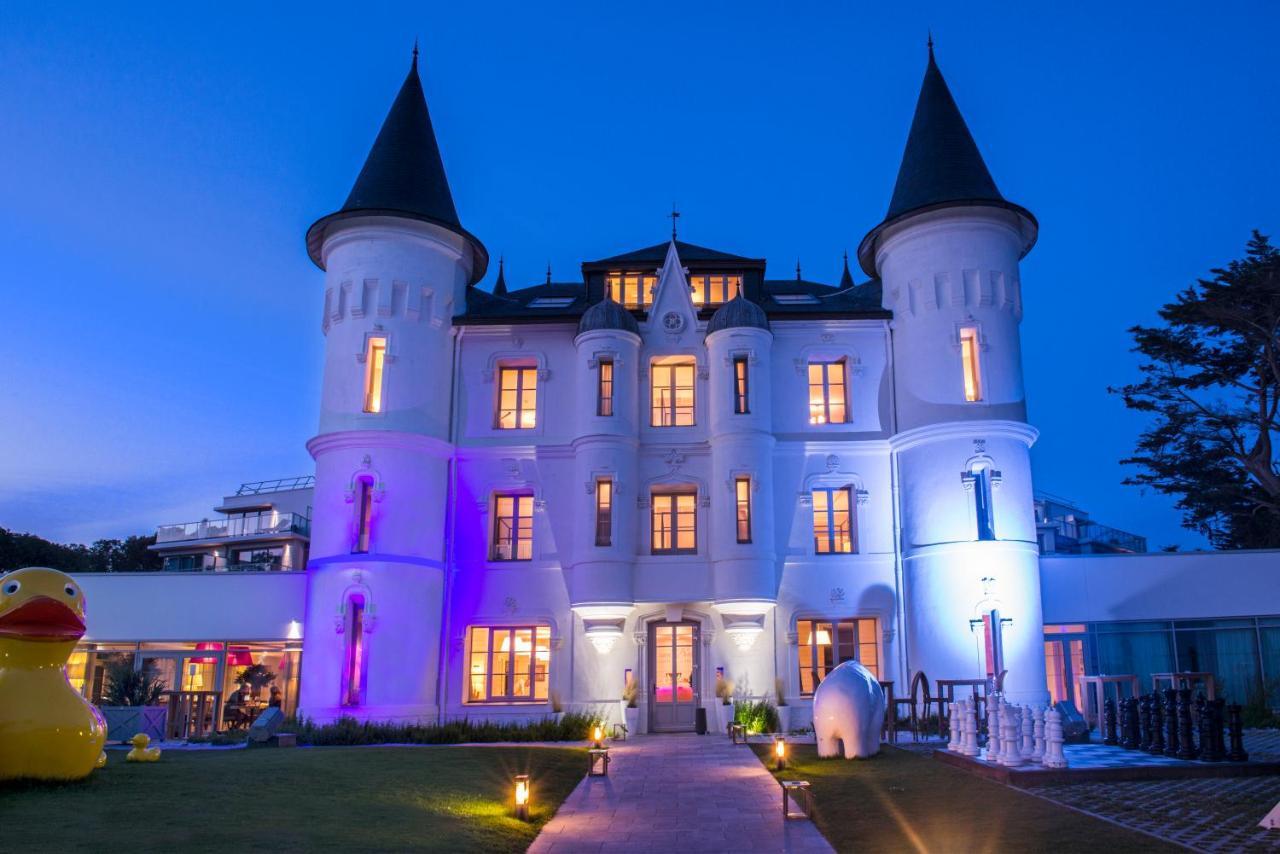 Hotel Chateau Des Tourelles - Relais Thalasso & Spa Pornichet Exterior foto