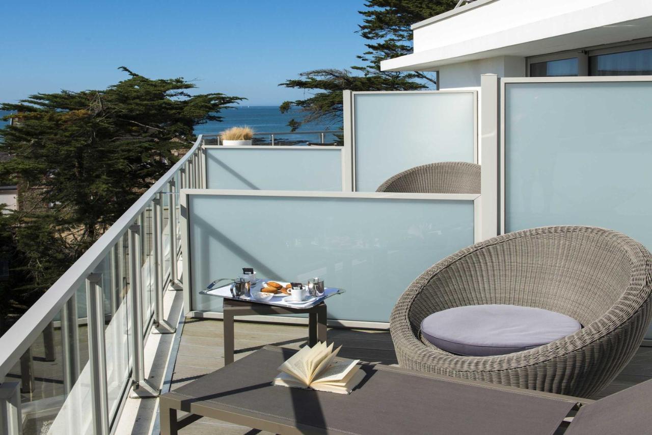 Hotel Chateau Des Tourelles - Relais Thalasso & Spa Pornichet Exterior foto